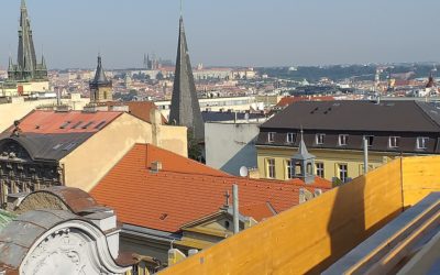 PAVATEX a půdní vestavba v centru Prahy